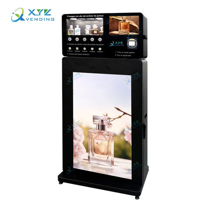XYZ Commercial Street Perfume Vending Machine Fully Automatic Freestanding Cologne Perfume Spraying Vending Machine