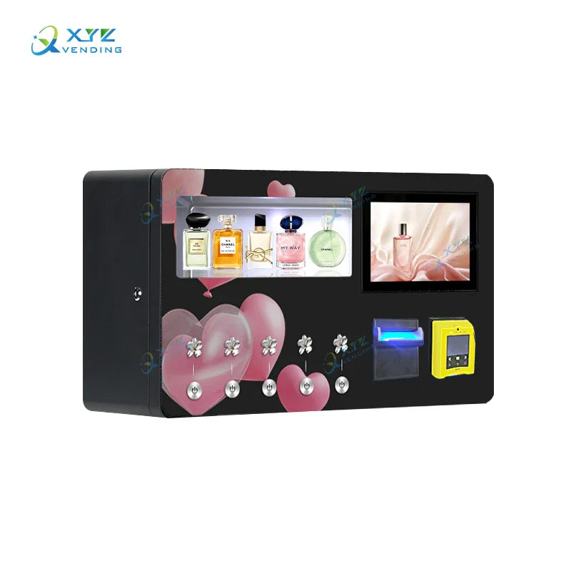 XYZ Wall Mount Cologne Spray Vending Machine Perfume Cologne Vending Machine
